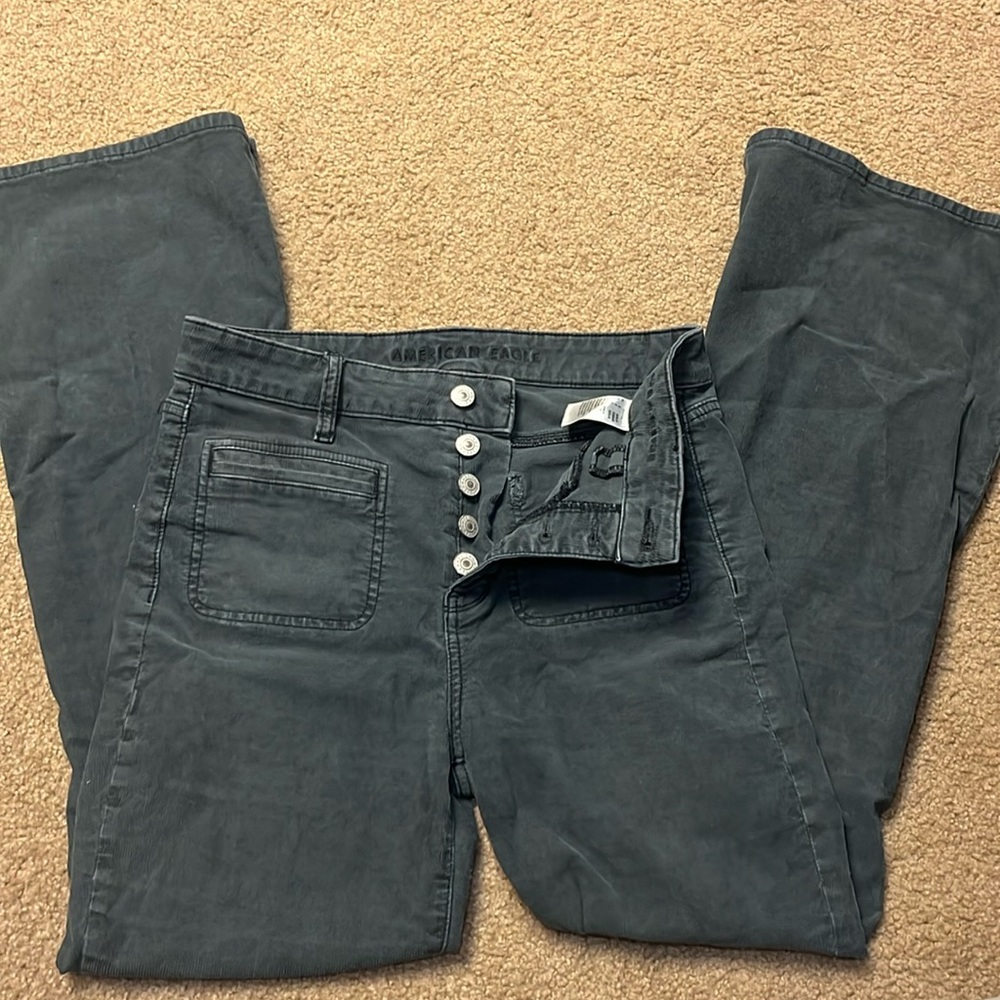 American Eagle Corduroy Flares